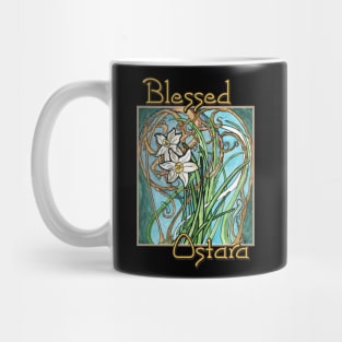 Have a Blessed Ostara with Daffodils Mug